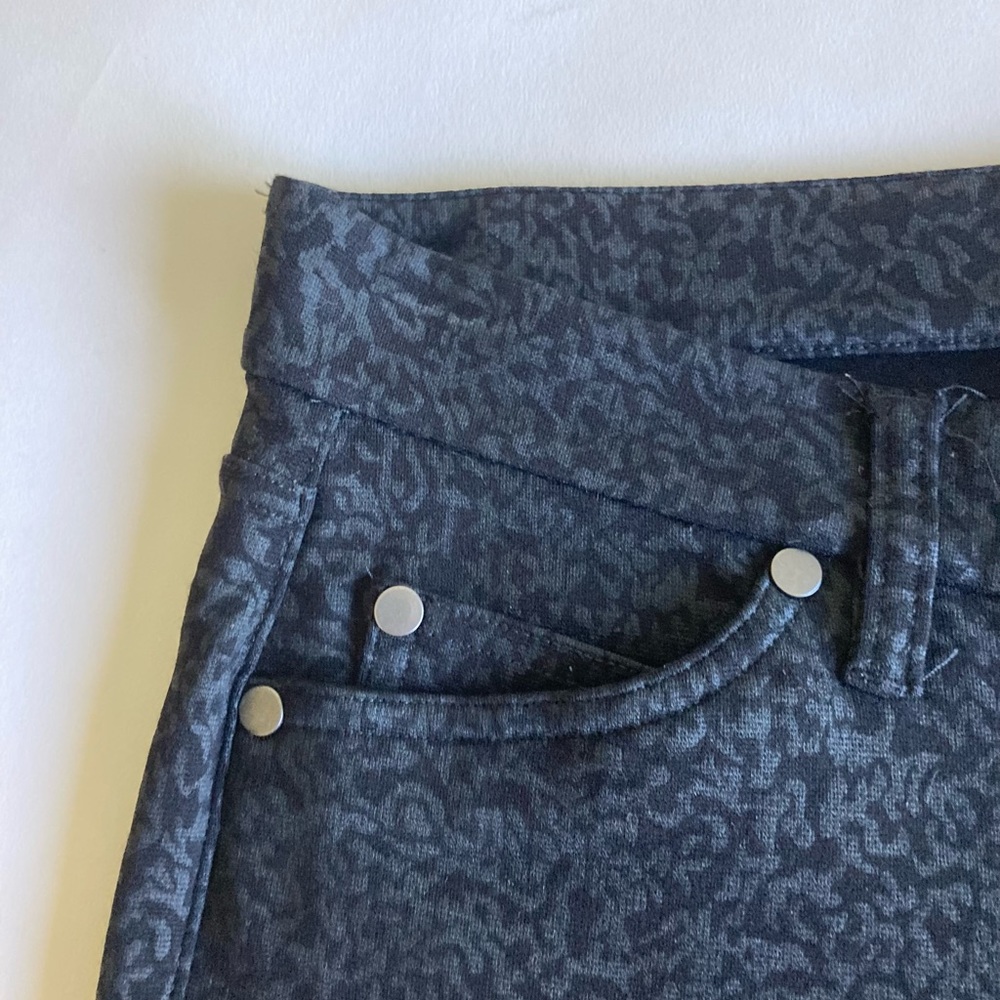 New Eileen Fisher Stretch Black Viscose Nylon Pant - Picture 8 of 10